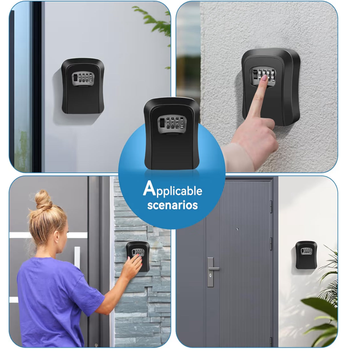 Caja de Seguridad para Llaves con Contraseña – Protege tu Hogar y Mantén el Control en Todo Momento