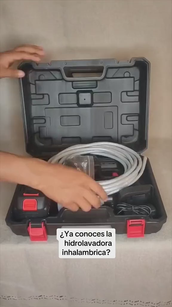 HIDROLAVADORA INALAMBRICA